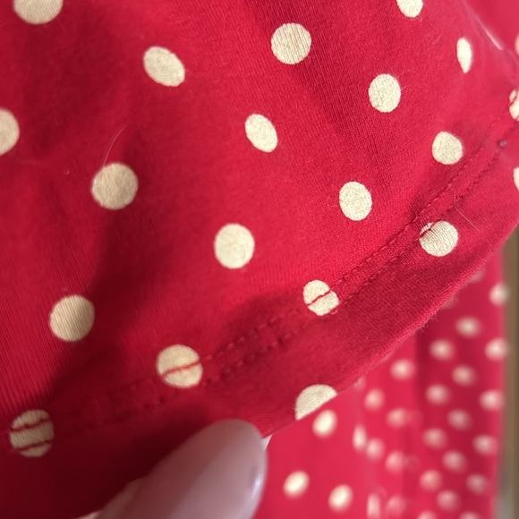 Forever 21- Red polka dot peplum mini dress - M - Picture 5 of 5